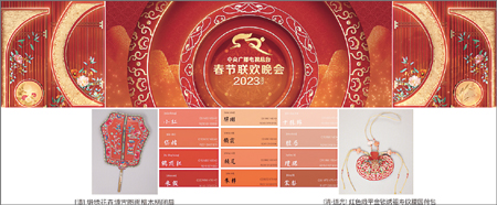 传统文化绽放春晚舞台——2023总台春晚舞美视觉设计解析(图2)